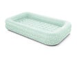 INTEX - Matelas gonflable enfant 1 place étoilé bleu + gonfleur - Intex - vignette