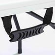 OVIALA - Table pliante 180 cm blanche en PEHD - 8 places - Rekkem - vignette
