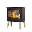 SUPRA - Poêle à bois USKO 8.7KW en fonte - étanche - eco design - vignette