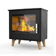 SUPRA - Poêle à bois STINA 7,3KW en fonte - étanche - eco design - vignette