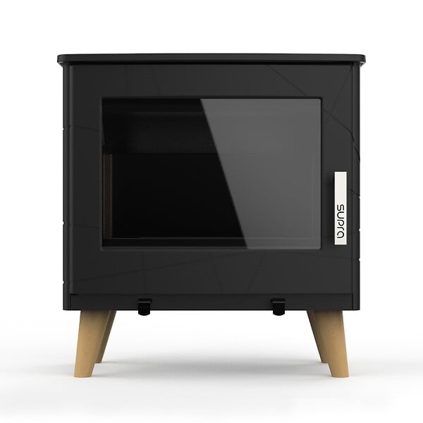 SUPRA - Poêle à bois STINA 7,3KW en fonte - étanche - eco design - large