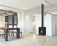 SUPRA - Poêle à bois OSCAR 4,8KW acier/fonte - étanche - eco design - vignette