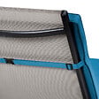 OVIALA - Lot 2 coussins bain de soleil polyester bleu 186 x 53 x 5 cm - Picchu - vignette