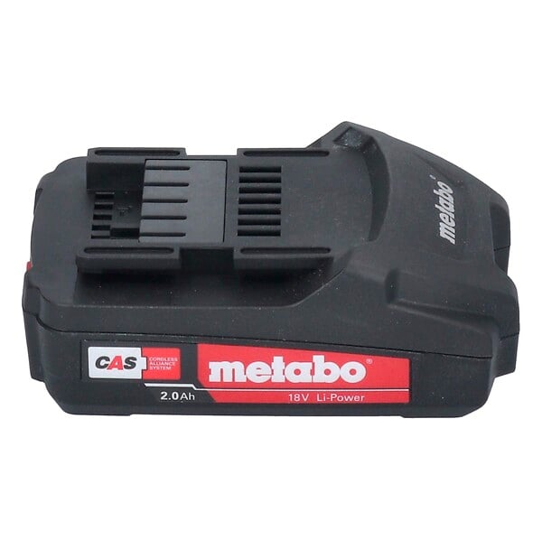 METABO - Pack énergie 18 V - 2 Batteries 2,0 Ah Li-Power + chargeur rapide, SC 30 - large
