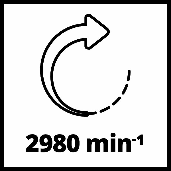 EINHELL - Touret à meuler TC-BG 150 B - Ø150 - Taille de grain K36 - 350 W - large