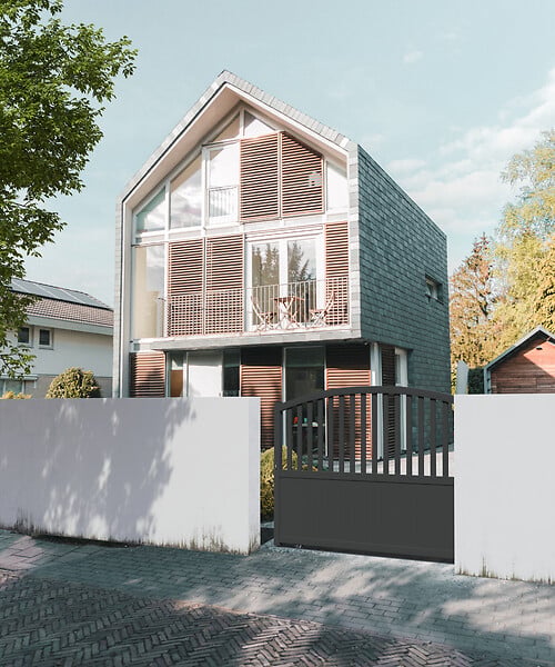 ELSEALU - Portail coulissant Colby - Aluminium - Gris - 310x140cm - large