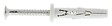 SPIT - Cheville à frapper nylon clou-vis inox HIT M 6x50/25P A2 boîte de 50 - SPIT - 060105 - vignette