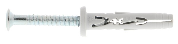 SPIT - Cheville à frapper nylon clou-vis inox HIT M 6x50/25P A2 boîte de 50 - SPIT - 060105 - large
