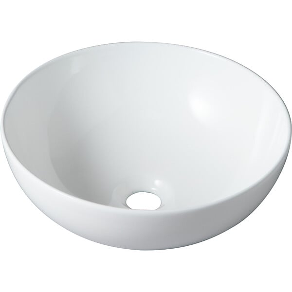 GODART - Vasque à poser ø38cm-Ronde-Rebords fins - Tabia - large