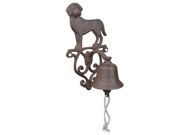 Esschert design - Cloche de porte en fonte Petit chien - Esschert Design - large