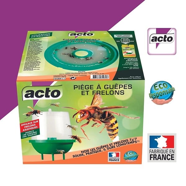 ACTO - Piège à guêpes et frelons - large