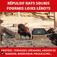 ACTO - Repulsif ultrasons ip44 - rats - souris - fourmis - vignette