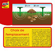 ACTO - Répulsif vibrations solaire fourmis - Lot de 2 - Autonome - vignette