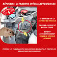 RETRO - Répulsif ultrasons rongeurs auto - 12V-24V - flash lumineux - vignette