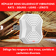ACTO - Répulsif vibrations et sons - ACTO - 150m² - câble 10 m - vignette