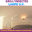 ACTO - Lampe anti-insectes UV Grill insectes - Blanc/Violet - 20m² - vignette