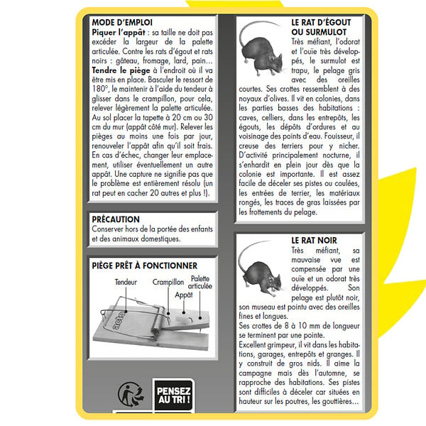 ACTO - piège à rats - large