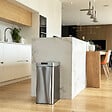KITCHEN MOVE - Poubelle automatique inox SILVERLAKE argent 60L - vignette