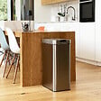 KITCHEN MOVE - Poubelle automatique inox SILVERLAKE argent 70L - vignette