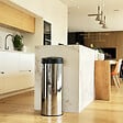 KITCHEN MOVE - Poubelle automatique inox ARTIC SILVERY argent 50L - vignette