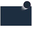 VIDAXL - vidaXL Film solaire de piscine flottant PE 800x500 cm Noir et bleu - vignette