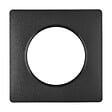 MC KENZIE - Plaque de finition 1 poste You  - Noir - vignette