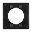 MC KENZIE - Plaque de finition 1 poste You  - Noir - vignette