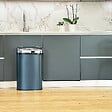 KITCHEN MOVE - Poubelle automatique inox MAJESTIC gris 58L - vignette