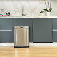 KITCHEN MOVE - Poubelle automatique inox UPPER argent 60L - vignette