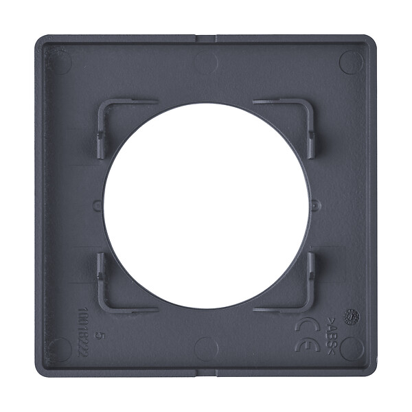 MC KENZIE - Plaque de finition 1 poste You  - Anthracite - large