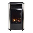 SAHARA - Chauffage à gaz 3.4 KW mobile Noir Effet feu + Tuyau gaz + Détendeur butane Manhattan SAHARA - vignette
