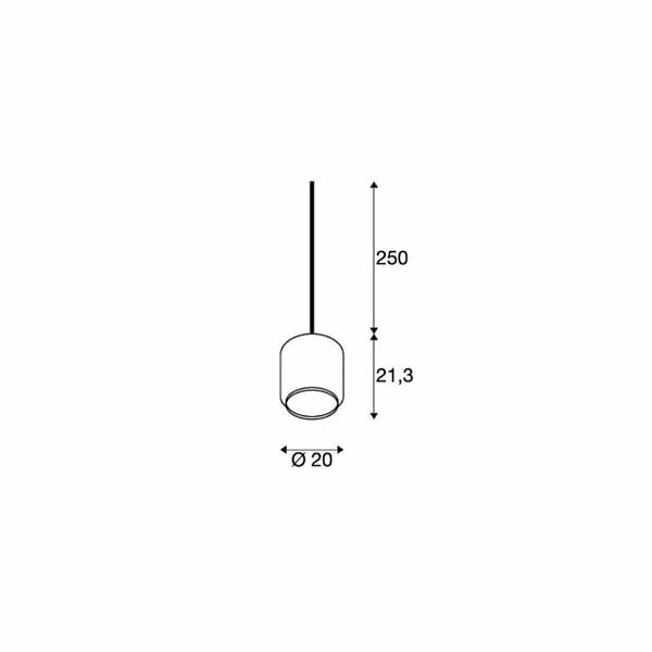 SLV - Suspension Pantilo 20 SLV - E27 - 15W - Cuivre - large