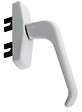 FERCO - Poignée SPACIO simple direction perçage 84/98 OB/OF finition blanc - FERCO - G-46551-00-0-7 - vignette