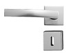 VACHETTE - Ensemble sur rosace ronde CITYZEN 6420 anodinox bec de cane - VACHETTE - 080261 - vignette