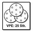 FESTOOL - Abrasifs Granat  pour ponceuse Planex - Grain 180 D.225 - Boîte de 25 - 205660 - vignette
