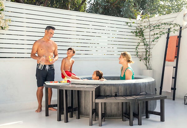 INTEX - Entourage spa rond 4 pcs - large