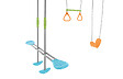 INTEX - Portique 3 agres couleurs - vignette