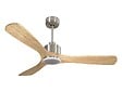 PURLINE - Ventilateur de plafond Réversible  Thermostat Dimmable Wifi Moteur à courant continu Toits en pente Télécommande Lumière à trois tons Hypersilence Mémoire - vignette