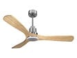 PURLINE - Ventilateur de plafond Réversible  Thermostat Dimmable Wifi Moteur à courant continu Toits en pente Télécommande Lumière à trois tons Hypersilence Mémoire - vignette