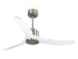 PURLINE - Ventilateur de plafond Réversible  Thermostat Wifi Moteur à courant continu Toits en pente Télécommande Adaptateur 2/3 Lames Hypersilence Mémoire - vignette