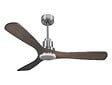 PURLINE - Ventilateur de plafond Réversible  Thermostat Dimmable Wifi Moteur à courant continu Toits en pente Télécommande Lumière à trois tons Hypersilence Mémoire - vignette