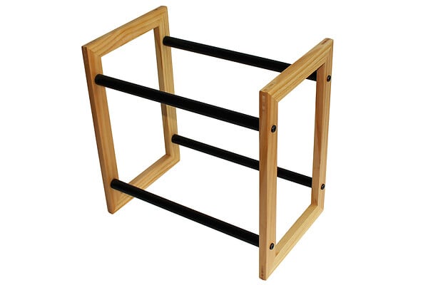 BOX & BEYOND - Range chaussures extensible métal et bois FSC100% - large