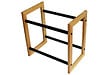 BOX & BEYOND - Range chaussures extensible métal et bois FSC100% - vignette