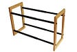 BOX & BEYOND - Range chaussures extensible métal et bois FSC100% - vignette