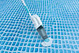 INTEX - Nettoyeur de piscine à batterie ZR100 - Blanc - vignette