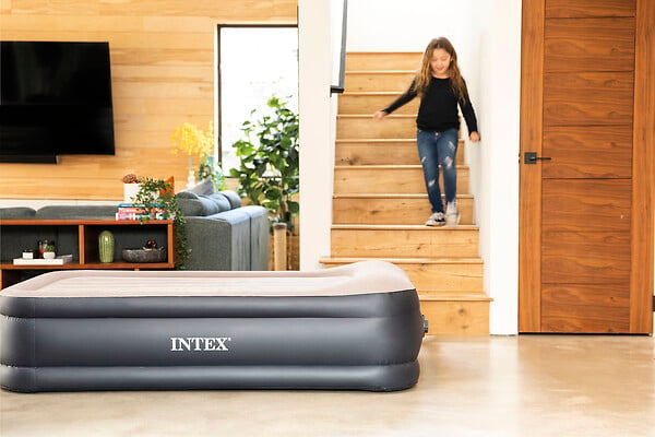INTEX - Matelas gonflable Deluxe - H.42xL.203xP.152cm - large