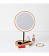 5 FIVE SIMPLY SMART - Miroir pivotant Lumineux à Led en Bambou - vignette