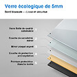 AICA SANITAIRE - Miroir LED salle de bain bluetooth + horloge + antibuée 3 couleurs -120x70cm - vignette