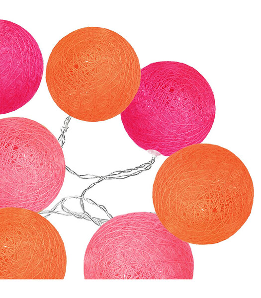 ATMOSPHERA - Guirlande Lumineuse Solaire 10 Boules LED sur 3.35 mètres - large