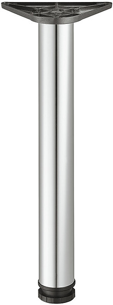 HANGER - Pied de table RONDELLA diamètre 60mm hauteur 900mm acier chromé - 635.06.294 - large